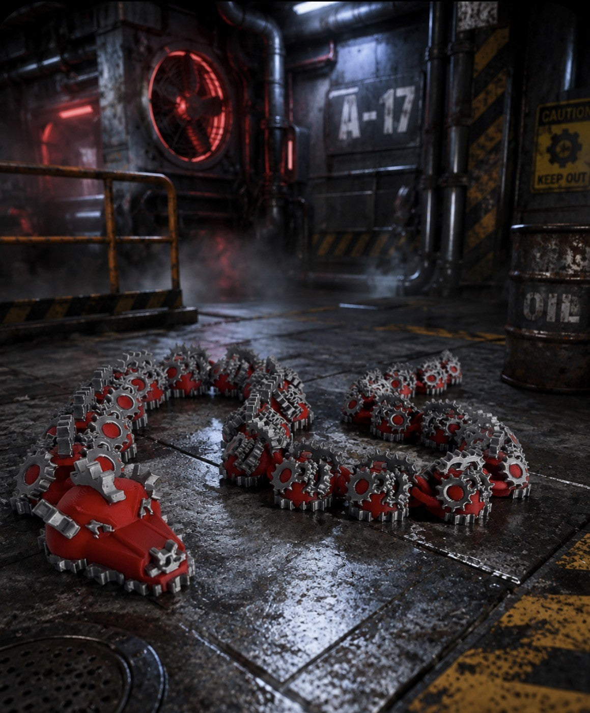 Articulated Gear Dragon