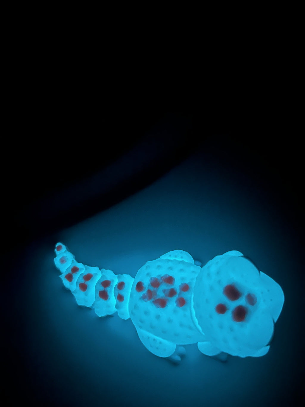 Glow in the Dark Articulated Gecko