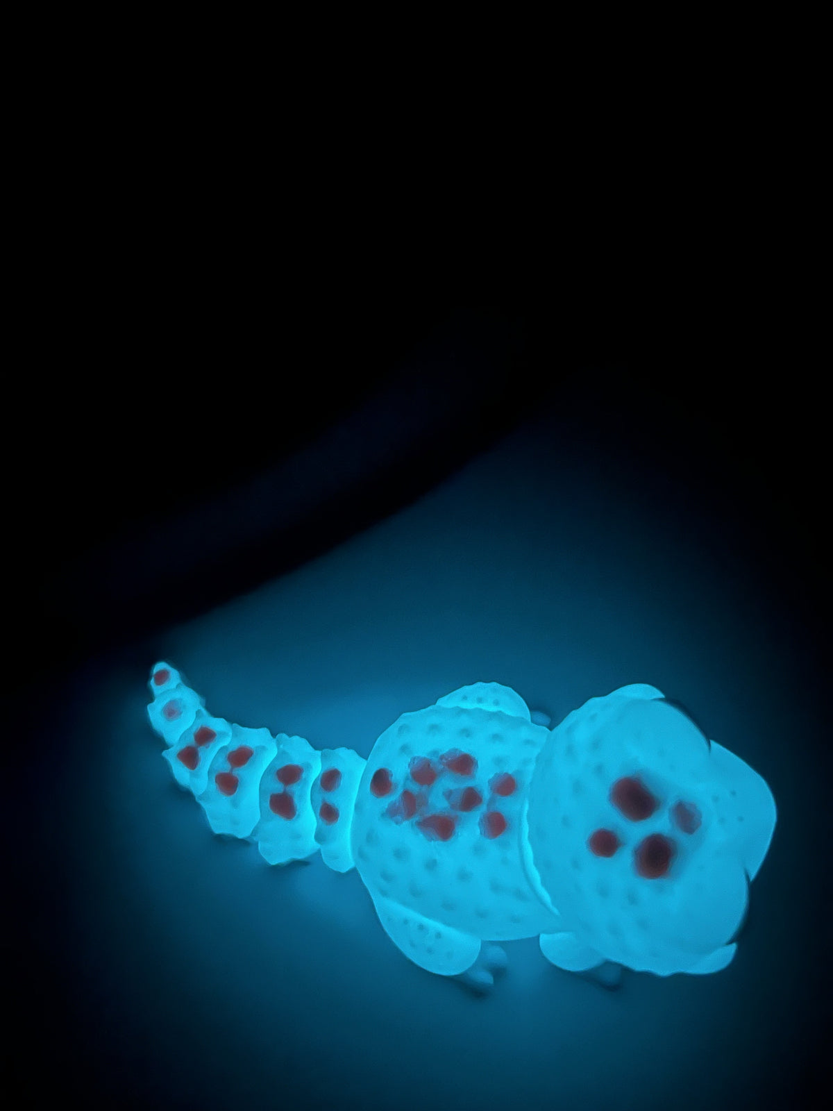 Glow in the Dark Articulated Gecko