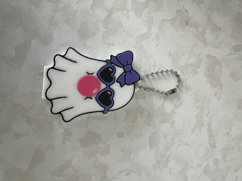 Girl Ghost With Gum Nail Saver