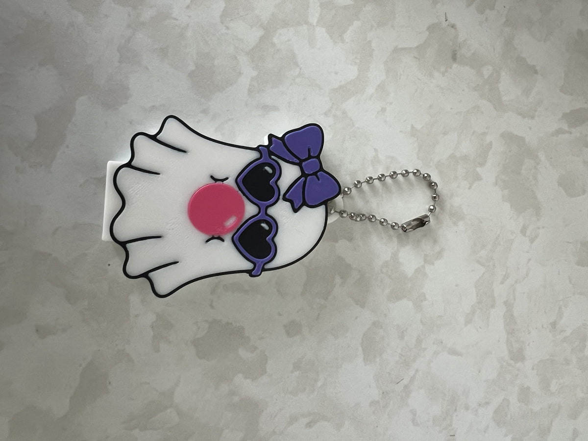 Girl Ghost With Gum Nail Saver