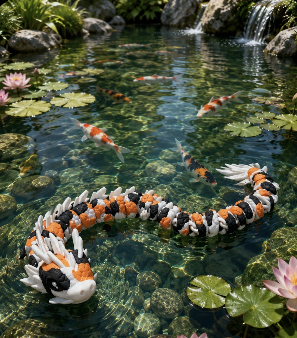 Articulated Koi Dragon
